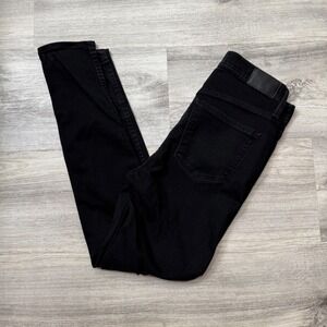 Madewell Womens Black High Rise Skinny Jeans Size 29